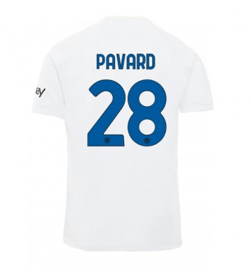 Inter Milan Benjamin Pavard #28 Vieraspaita 2023-24 Lyhyet Hihat